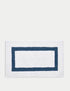 Cotton Blend Border Quick Dry Bath Mat